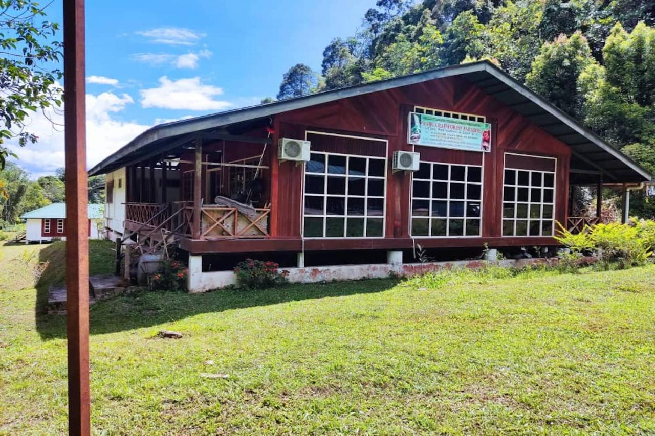 Oyo 90396玛华雨林天堂酒店 Tambunan 外观 照片